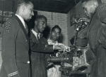 National Youth Administration youths being instructed in auto mechanics