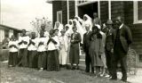 Group Portrait of New Converts, Our Lady of Mercy Mission, Southern Pines, North Carolina, 1936