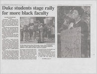 Thumbnail for Box 1, Folder 9: Black Faculty, 1988-1991