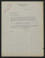 General Correspondence of the Director, Last Name B, September 1922 - August 1923