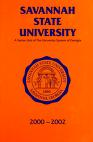 Savannah State University Bulletin: General Catalog Issue, 2000-2002