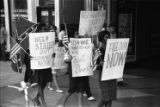 Civil rights protesters on Main Street