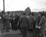 Jackson Street Community Council (JSCC) tour with Seattle city officials, April 3, 1958