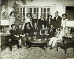 Group holiday photograph