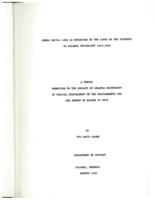 Negro social life as reflected by the lives of the students of Atlanta University 1870-1900, 1968
