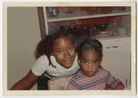 Two Children in Dining Room
