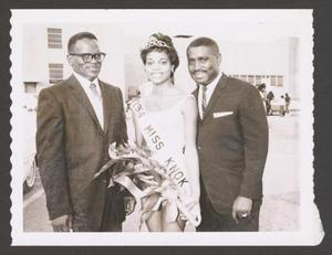 Miss KNOK 1964 With Two Men