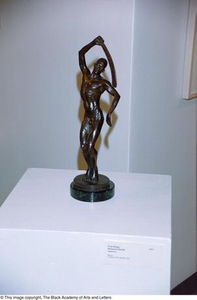 Photograph of Richmond Barthé's art piece, Feral Benga