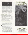 Firman House Farm & Garden brochure, outside