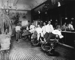 Frantz Barber Shop, Interior View, Anaheim [graphic]