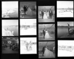 Set of negatives by Clinton Wright including a wedding, Pullams at Elder Shaw's, swimming party at Doolittle, and a fishing trip to Lake Mead, 1967