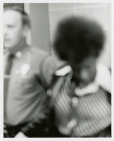 Black student protest in Wilbur Cross Library