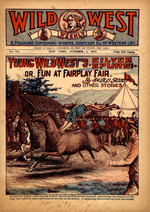 Young Wild West's silver spurs, or, Fun at Fairplay Fair : Wild West Weekly [Volume 1 (1902-1927)-Number 781 (October 5, 1917)]