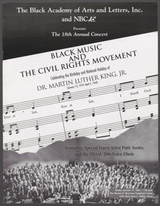 Program: Black Music and the Civil Rights Movement