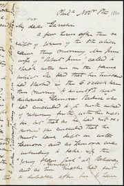 Letter to] My dear Garrison [manuscript