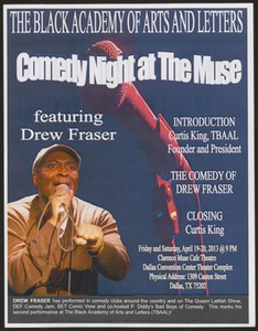 Thumbnail for Flyer: Comedy Night at the Muse Featuring Drew Frasier