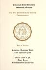 One Hundred Sixty Seventh Commencement December 10, 2005 Savannah State University
