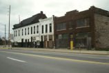 Commercial Buildings, 500 block Indiana Avenue, 1991 (Indianapolis, Ind.)