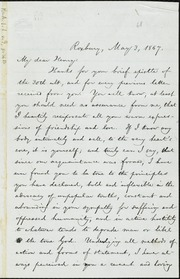 Letter to] My dear Henry [manuscript