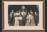 [Howard University Law School class outside Rankin Hall, Washington, D.C.]