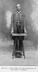 Rev. M. L. Latta when he first commenced to build Latta University