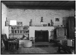8.   October 2, 1960 SOUTH WALL OF LIVING ROOM - San Luis Gonzaga Adobe, State Highway 152, Los Banos, Merced County, CA
