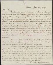 Letter to] Dear George [manuscript