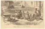 Thumbnail for Negro cabins on a rice plantation