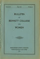 Bulletin of Bennett College for Women [May 1934]