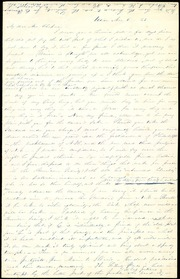 Thumbnail for Letter to] My dear Mrs. Chapman [manuscript