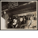 Ralph Bunche delivering speech at the Silver Jubilee and 7th Biennial Convention of the Brotherhood of Sleeping Car Porters