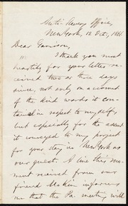 Letter to] Dear Garrison [manuscript