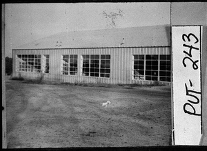 Photograph of school built for African American children, Eatonton, Putnam County, Georgia, 1952