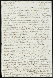 Letter to] Dear sir [manuscript