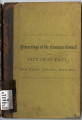 Proceedings of the Common Council of the City of St. Paul, for year ending May, 1860