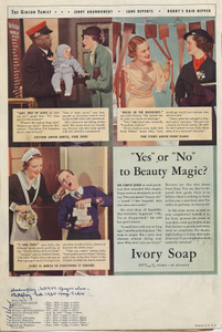 "Yes" or "No" to Beauty Magic? [Print advertising in general circulation publications]