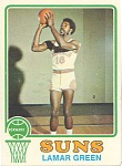 Lamar Green Basketball Card