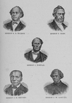 Thumbnail for Bishop S. D. Tolbot. Bishop P. Ross. Bishop J. Toppan. Bishop J. D. Brooks. Bishop J. W. Loguen