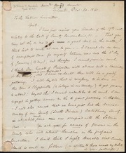 Letter] To the Latimer Committee [manuscript