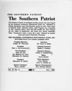 Mississippi State Sovereignty Commission photograph of masthead of Southern Conference Educational Fund's Southern Patriot, Nashville, Tennessee, 1963 October