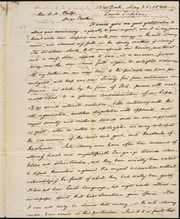 Letter to] Rev. A. A. Phelps, Dear Brother [manuscript