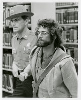 Black student solidarity protest in Wilbur Cross Library