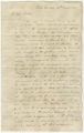 Letter, 1778 March 14, Valley Forge, P.A., John Laurens to Henry Laurens