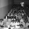 Audience at senior "ring day" ceremonies