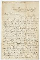 Letter to Hennie from T.H.B.C.