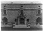 ["Mi Sueño," Herbert Coppell house, 1245 South Grand Avenue, Pasadena, California. View to West Entrance terrace]