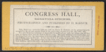 Congress Hall, Saratoga Springs