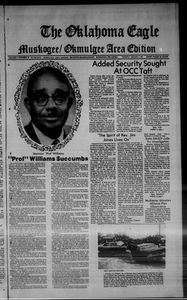 The Oklahoma Eagle Muskogee/Okmulgee Area Edition (Muskogee and Okmulgee, Okla.), Vol. 4, No. 50, Ed. 1 Thursday, January 4, 1979 Muskogee - Okmulgee Area Edition