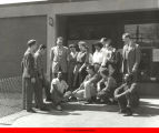 John Ramey and staff outside the Hyde Park Neighborhood Club