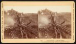 Destruction of a railroad bridge
